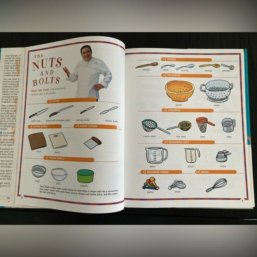Emeril’s There’s a Chef in my World cookbook